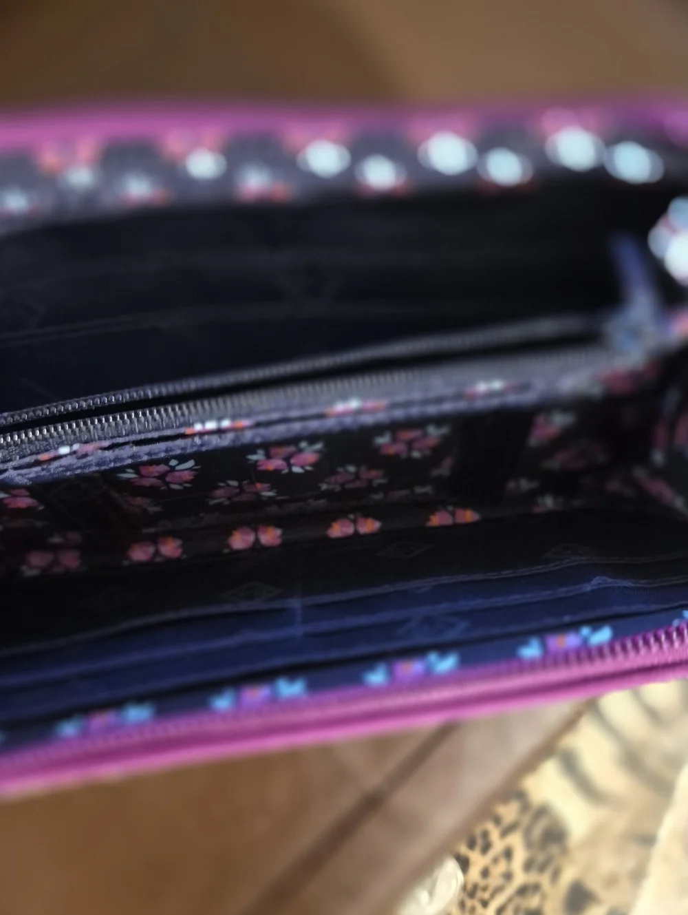 NWOT Vera Bradley RFID Secure Retired   Dream Tapestry  Geogia Quilted Wallet - Picture 8 of 9